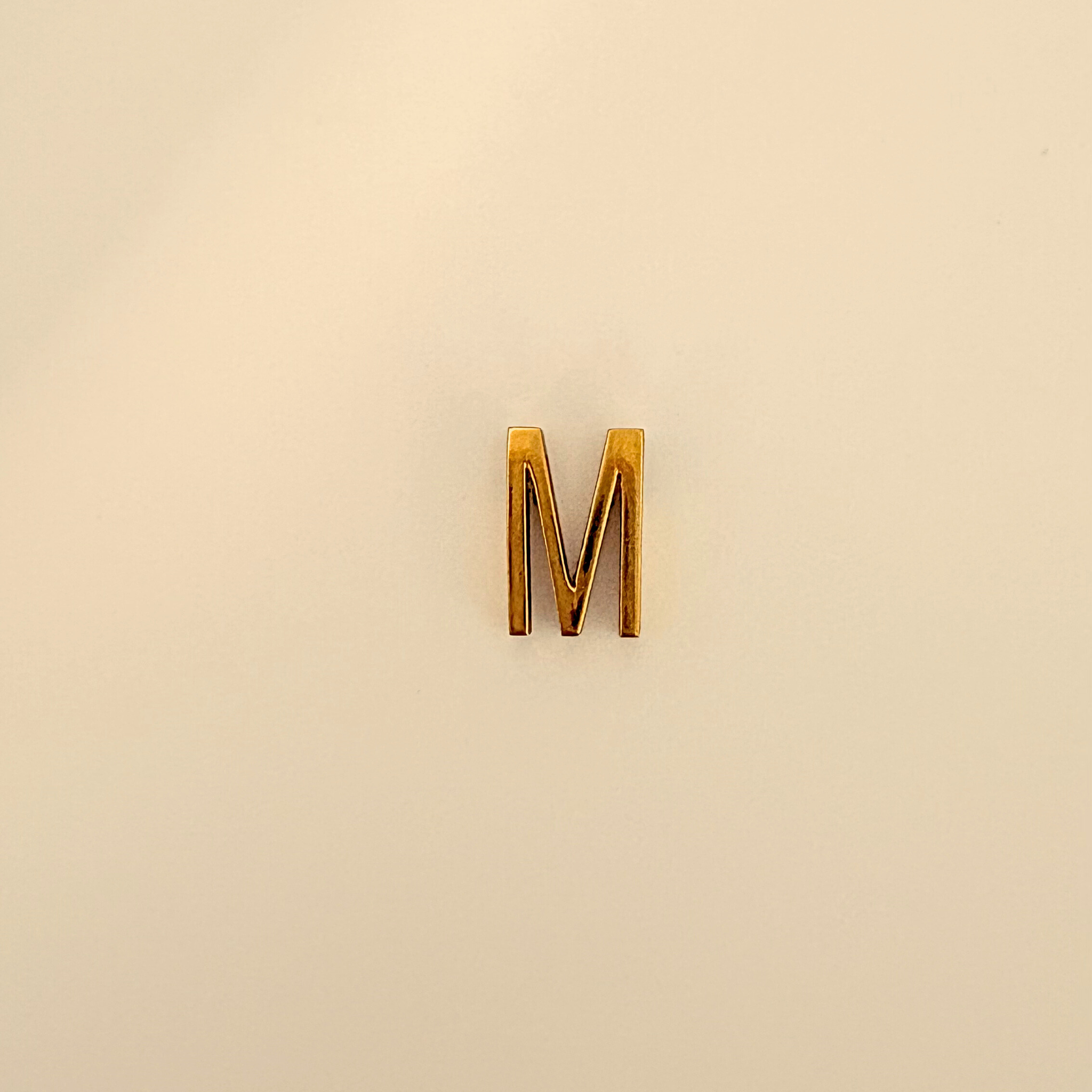 Identity Letter Charm