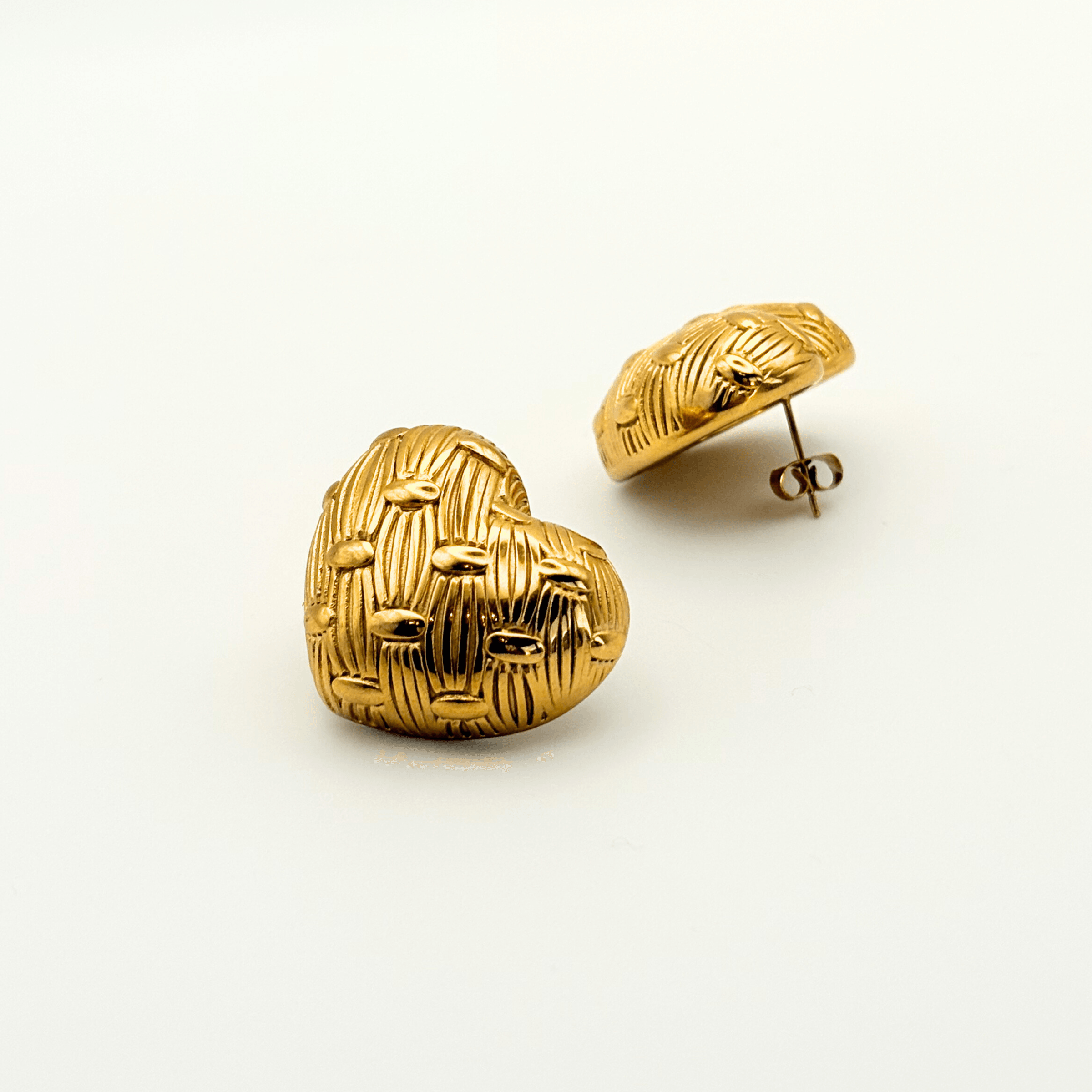 Hartjes oorbellen - Oorbellen - BANDIT JEWEL JUNKIE