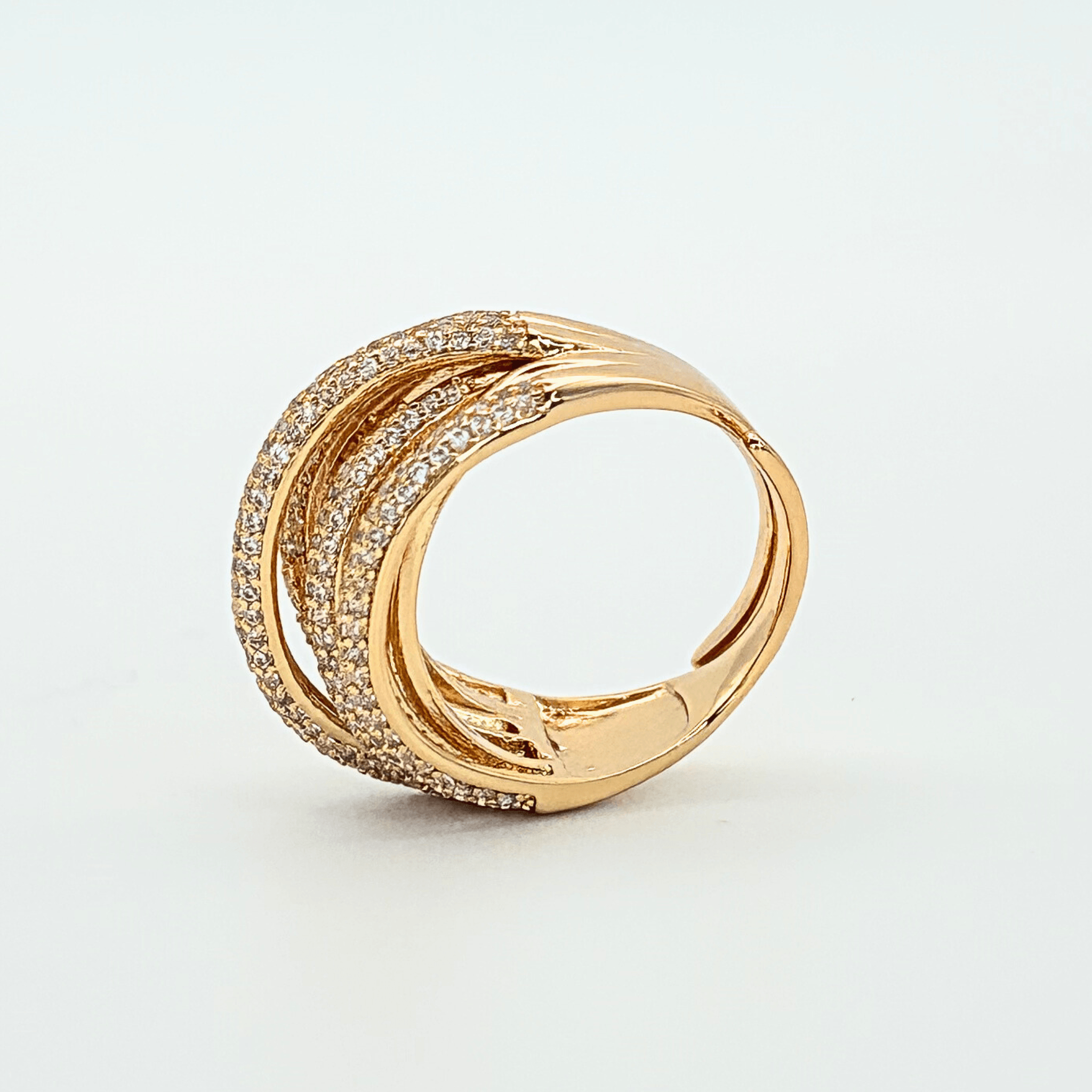 OMG ring gold - Ring - BANDIT JEWEL JUNKIE