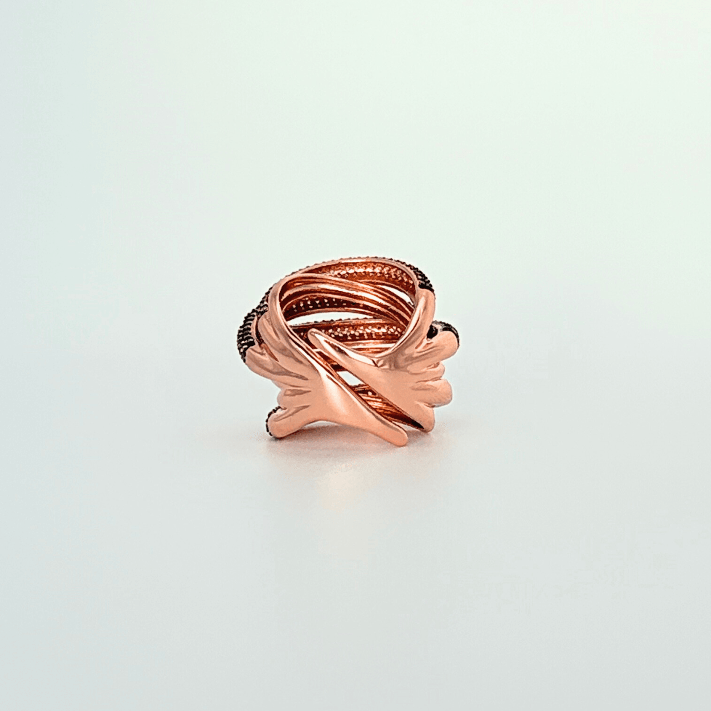 WOW ring rose gold - Ring - BANDIT JEWEL JUNKIE