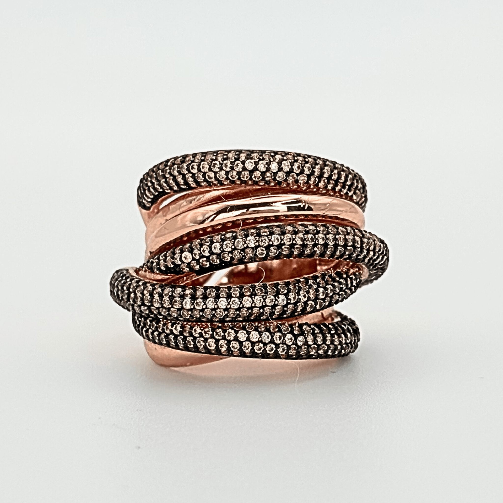 WOW ring rose gold - Ring - BANDIT JEWEL JUNKIE