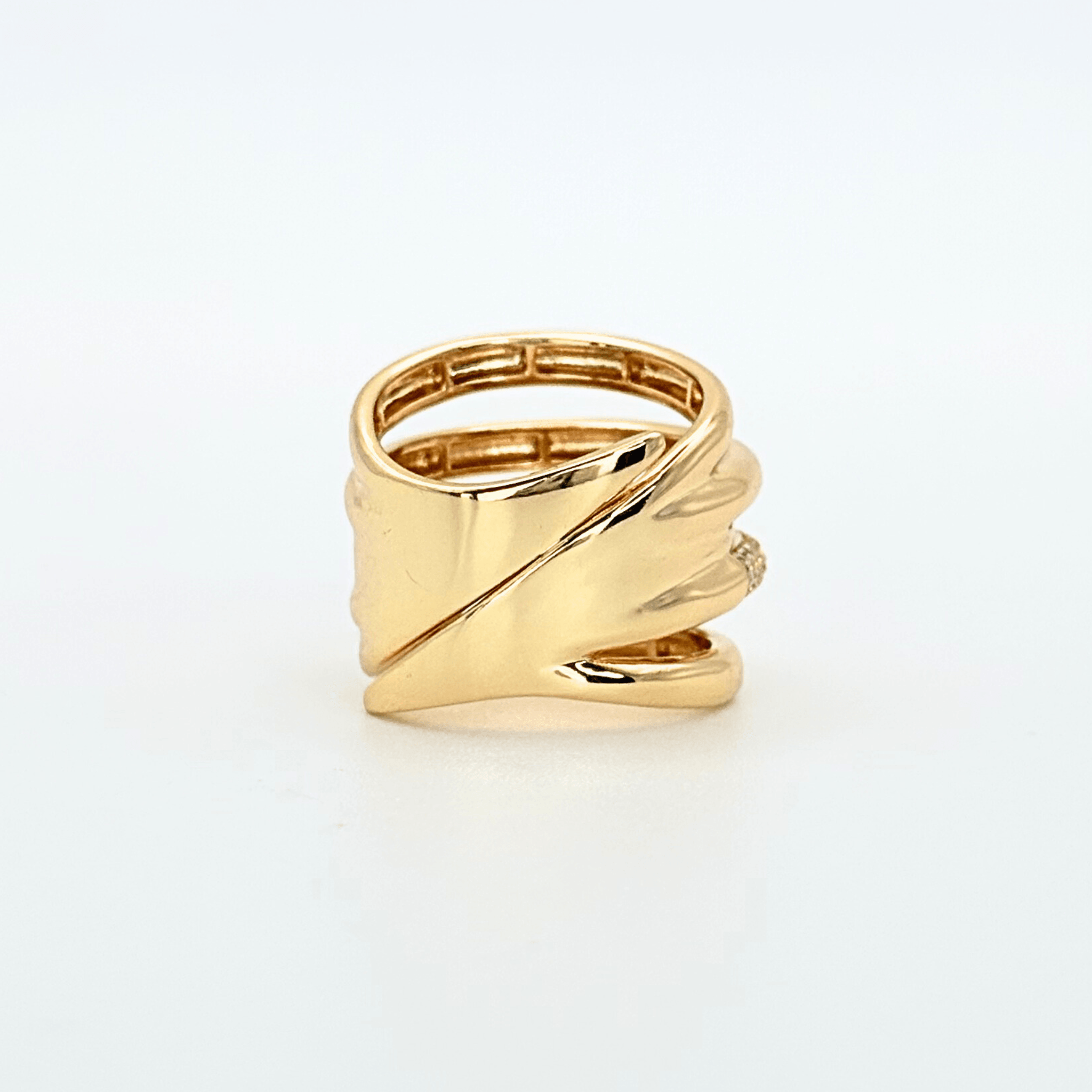 KISS RING GOUD - Ring - BANDIT JEWEL JUNKIE