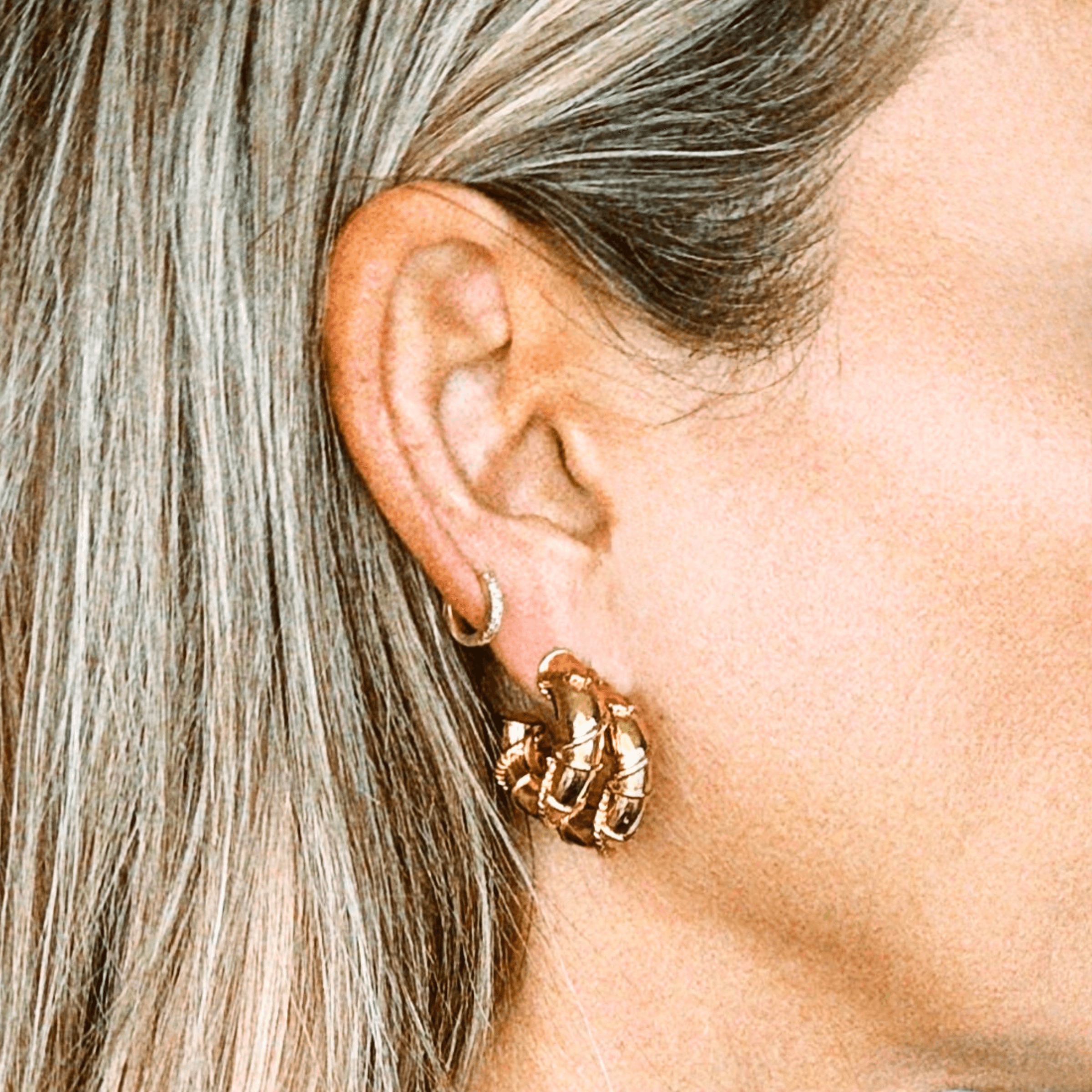 Bamboe oorringen - Oorbellen - BANDIT JEWEL JUNKIE